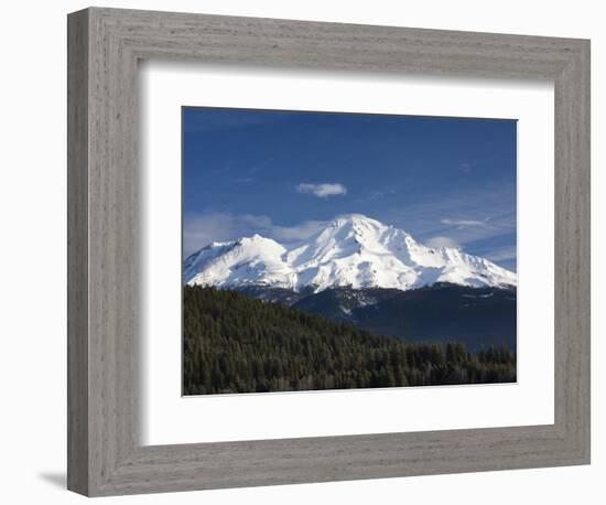 Mt. Shasta, Northern Mountains, California, Usa-Walter Bibikow-Framed Photographic Print