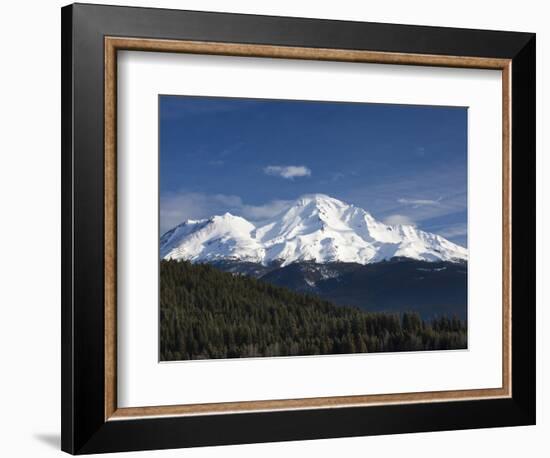 Mt. Shasta, Northern Mountains, California, Usa-Walter Bibikow-Framed Photographic Print