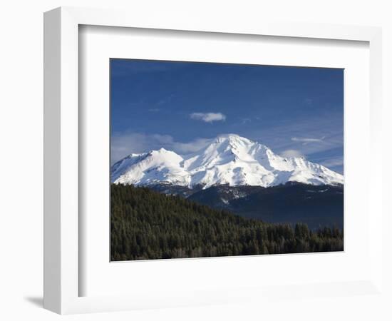 Mt. Shasta, Northern Mountains, California, Usa-Walter Bibikow-Framed Photographic Print