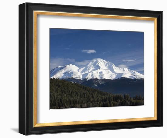 Mt. Shasta, Northern Mountains, California, Usa-Walter Bibikow-Framed Photographic Print