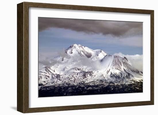 Mt Shasta Winter-Douglas Taylor-Framed Photo