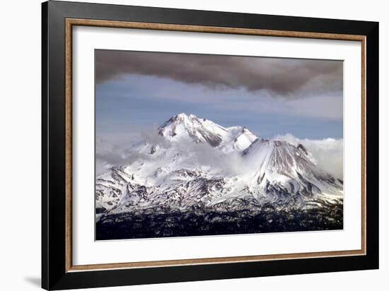 Mt Shasta Winter-Douglas Taylor-Framed Photo