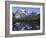 Mt. Shuksan in the Fall with Red Blueberry Bushes, North Cascades National Park, Washington, USA-Charles Sleicher-Framed Photographic Print