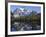 Mt. Shuksan in the Fall with Red Blueberry Bushes, North Cascades National Park, Washington, USA-Charles Sleicher-Framed Photographic Print