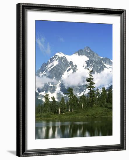 Mt. Shuksan, North Cascades National Park, Washington, USA-Charles Gurche-Framed Photographic Print