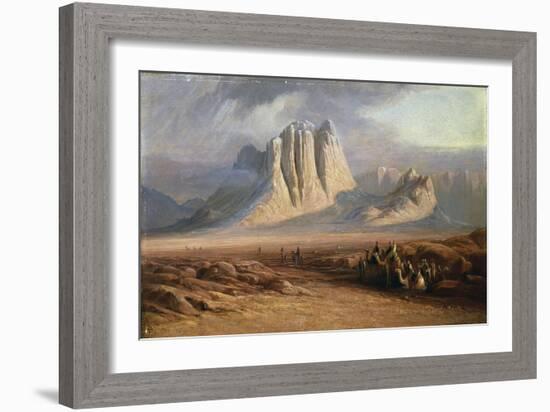 Mt. Sinai, Egypt-Edward Lear-Framed Premium Giclee Print