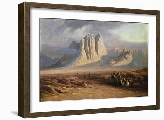 Mt. Sinai, Egypt-Edward Lear-Framed Premium Giclee Print