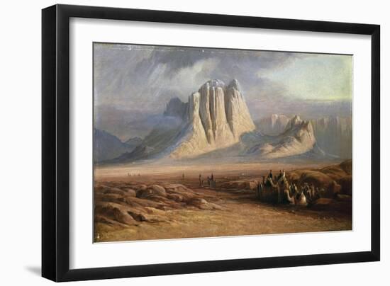 Mt. Sinai, Egypt-Edward Lear-Framed Premium Giclee Print