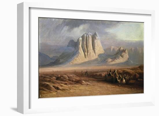 Mt. Sinai, Egypt-Edward Lear-Framed Premium Giclee Print