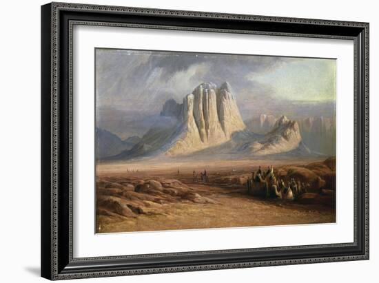 Mt. Sinai, Egypt-Edward Lear-Framed Premium Giclee Print