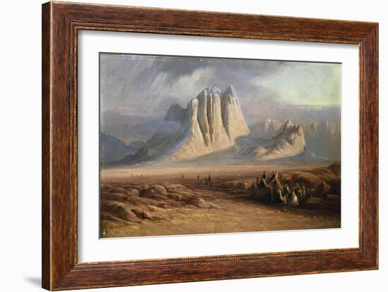 Mt. Sinai, Egypt-Edward Lear-Framed Giclee Print