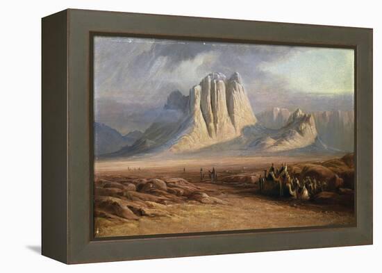 Mt. Sinai, Egypt-Edward Lear-Framed Premier Image Canvas