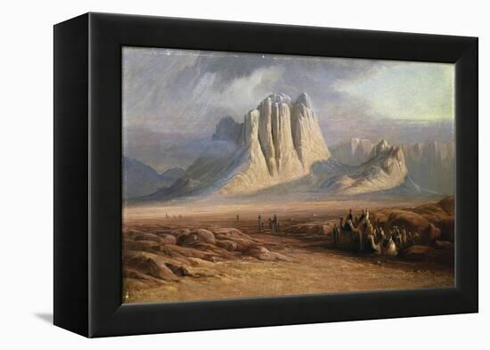 Mt. Sinai, Egypt-Edward Lear-Framed Premier Image Canvas