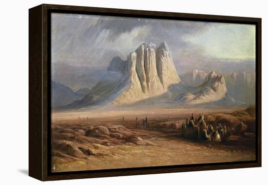 Mt. Sinai, Egypt-Edward Lear-Framed Premier Image Canvas