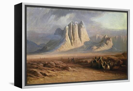 Mt. Sinai, Egypt-Edward Lear-Framed Premier Image Canvas