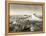 Mt. St. Helens - Mt. Rainier, 1937-null-Framed Premier Image Canvas
