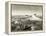 Mt. St. Helens - Mt. Rainier, 1937-null-Framed Premier Image Canvas