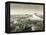 Mt. St. Helens - Mt. Rainier, 1937-null-Framed Premier Image Canvas