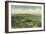 Mt. St. Helens, Mt. Rainier, Mt. Adams-null-Framed Premium Giclee Print