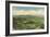 Mt. St. Helens, Mt. Rainier, Mt. Adams-null-Framed Premium Giclee Print