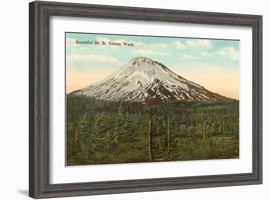 Mt. St. Helens, Washington-null-Framed Art Print