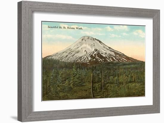 Mt. St. Helens, Washington-null-Framed Art Print