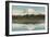 Mt. Tacoma, Lake Spanaway, Washington-null-Framed Art Print