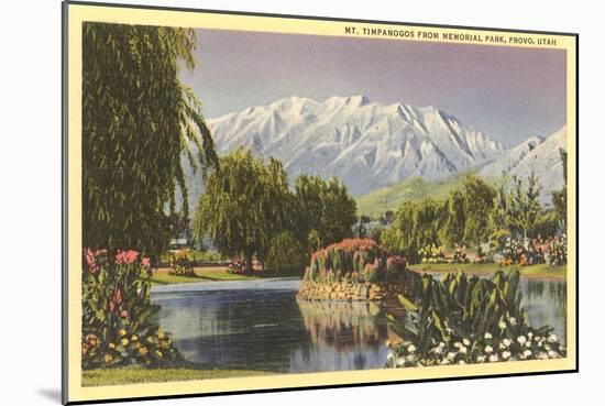 Mt. Timpanogos, Provo, Utah-null-Mounted Art Print