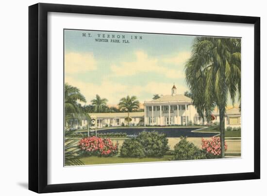 Mt. Vernon Inn, Winter Park-null-Framed Art Print