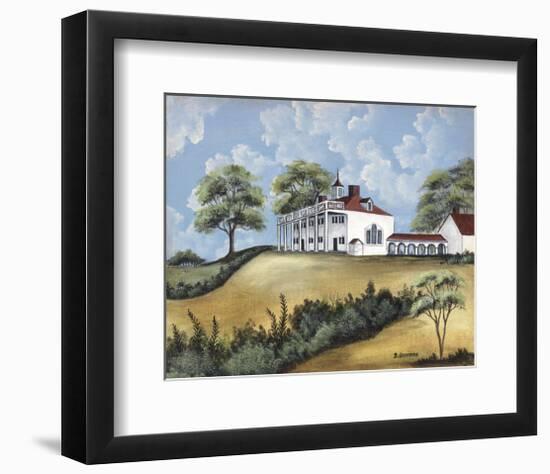 Mt. Vernon-Barbara Jeffords-Framed Art Print