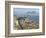 Mt. Vesuvius and View over Naples, Campania, Italy-Walter Bibikow-Framed Photographic Print