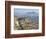 Mt. Vesuvius and View over Naples, Campania, Italy-Walter Bibikow-Framed Photographic Print