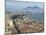 Mt. Vesuvius and View over Naples, Campania, Italy-Walter Bibikow-Mounted Photographic Print