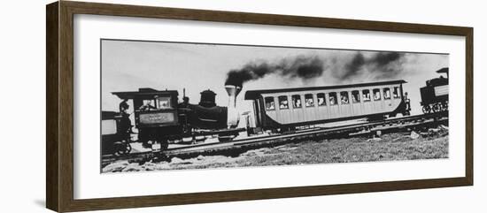 Mt. Washington Cog Railroad Built in 1869-Dmitri Kessel-Framed Photographic Print