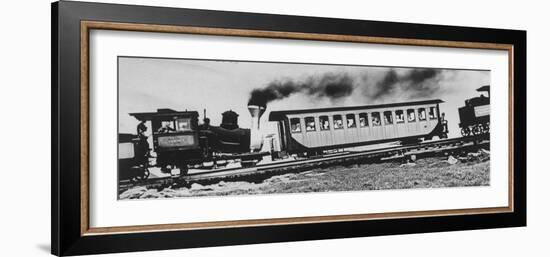 Mt. Washington Cog Railroad Built in 1869-Dmitri Kessel-Framed Photographic Print