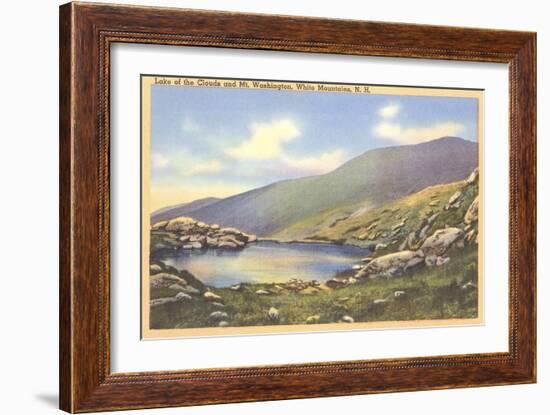 Mt. Washington, Lake of the Clouds, New Hampshire-null-Framed Art Print