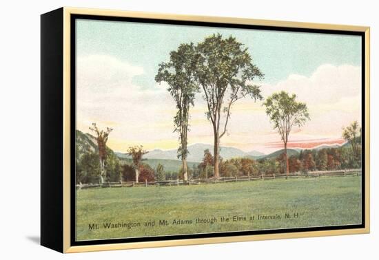 Mt. Washington, Mt. Adams, Intervale, New Hampshire-null-Framed Stretched Canvas