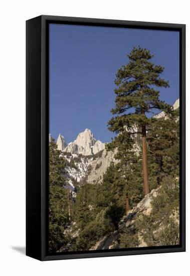 Mt. Whitney, Alabama Hills, Lone Pine, California-Rob Sheppard-Framed Premier Image Canvas