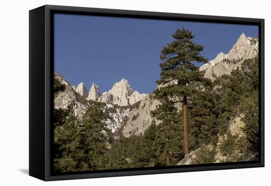 Mt. Whitney, Eastern Sierras, Lone Pine, California-Rob Sheppard-Framed Premier Image Canvas