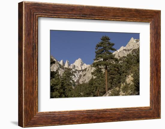 Mt. Whitney, Eastern Sierras, Lone Pine, California-Rob Sheppard-Framed Photographic Print