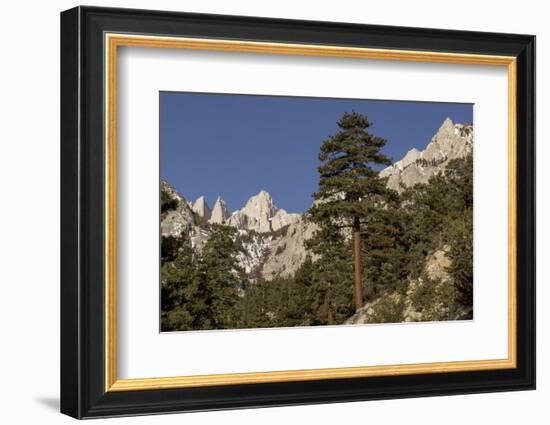 Mt. Whitney, Eastern Sierras, Lone Pine, California-Rob Sheppard-Framed Photographic Print