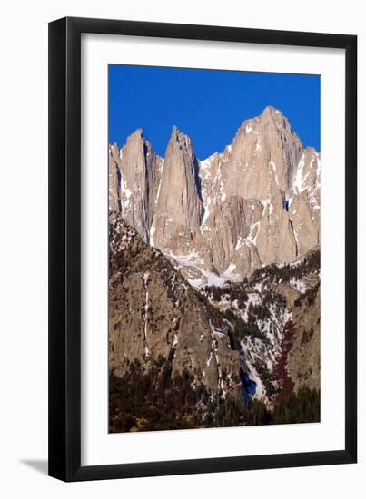 Mt Whitney Portrait II-Douglas Taylor-Framed Photo