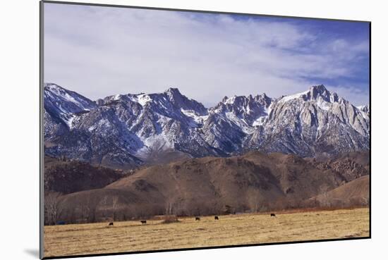 Mt. Whitney Range II-Rita Crane-Mounted Photographic Print