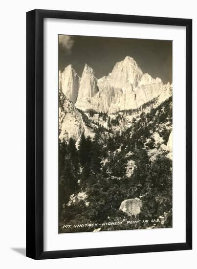 Mt. Whitney-null-Framed Art Print