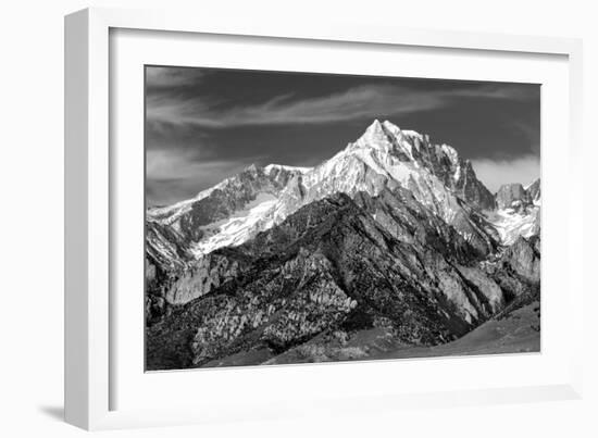 Mt Williamson I BW-Douglas Taylor-Framed Photo