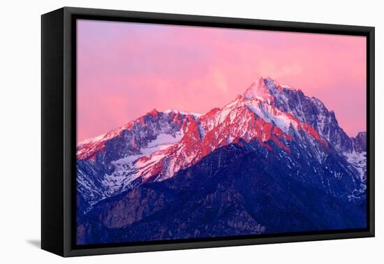 Mt Williamson Sunrise-Douglas Taylor-Framed Stretched Canvas