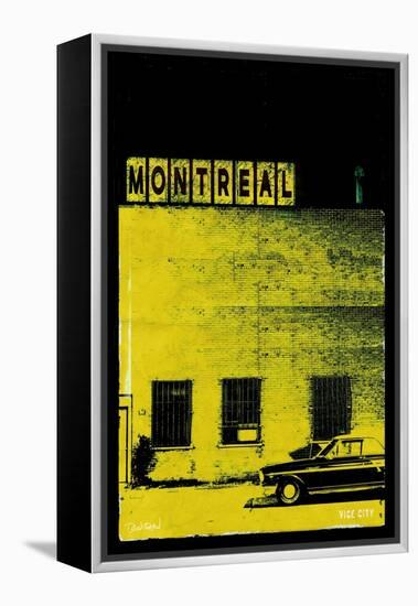 MTL Vice City - Yellow-Pascal Normand-Framed Stretched Canvas