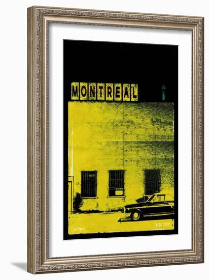 MTL Vice City - Yellow-Pascal Normand-Framed Art Print