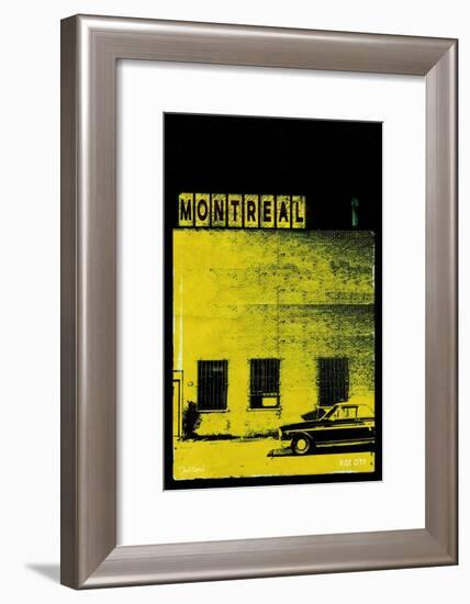 MTL Vice City - Yellow-Pascal Normand-Framed Art Print