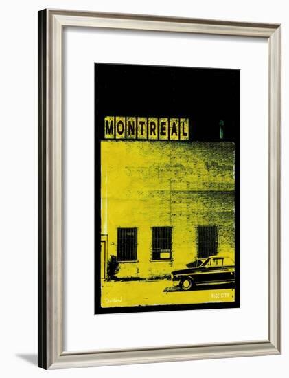 MTL Vice City - Yellow-Pascal Normand-Framed Art Print